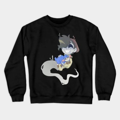 Ghostbur And Friend Crewneck Sweatshirt Official Wilbur Soot Merch