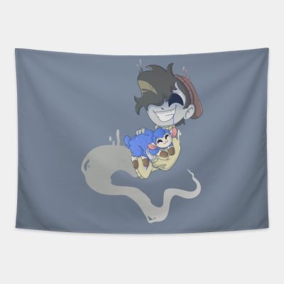 Ghostbur And Friend Tapestry Official Wilbur Soot Merch