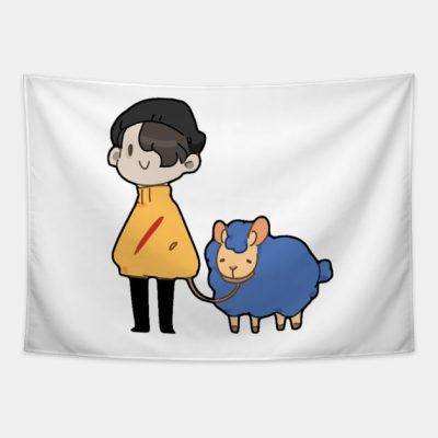 Ghost Bur And Friend Tapestry Official Wilbur Soot Merch