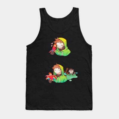 Sapnap After Dreams Parrot Tank Top Official Wilbur Soot Merch