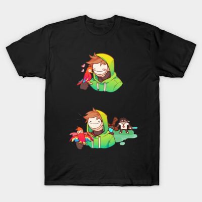 Sapnap After Dreams Parrot T-Shirt Official Wilbur Soot Merch