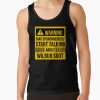 Warning May Spontaneously Talk About Wilbur Soot Tank Top Official Wilbur Soot Merch