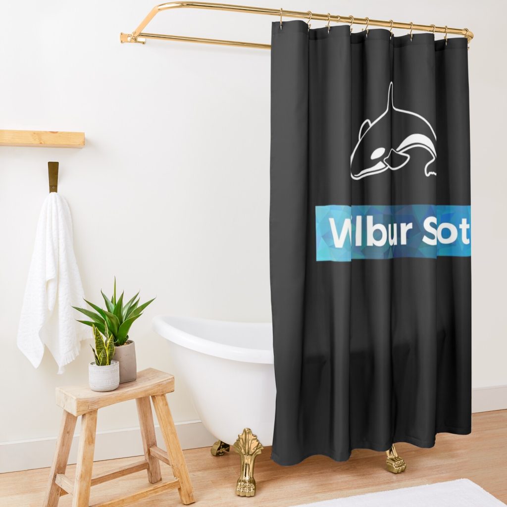 Wilbur Soot Shower Curtain Official Wilbur Soot Merch