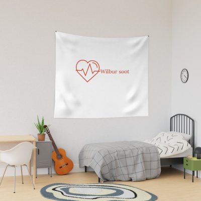 Wilbur Soot Heartbeat Tapestry Official Wilbur Soot Merch