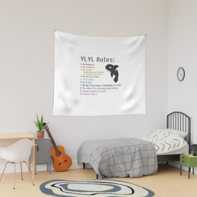 Wilbur Soot 10 Rules Tapestry Official Wilbur Soot Merch