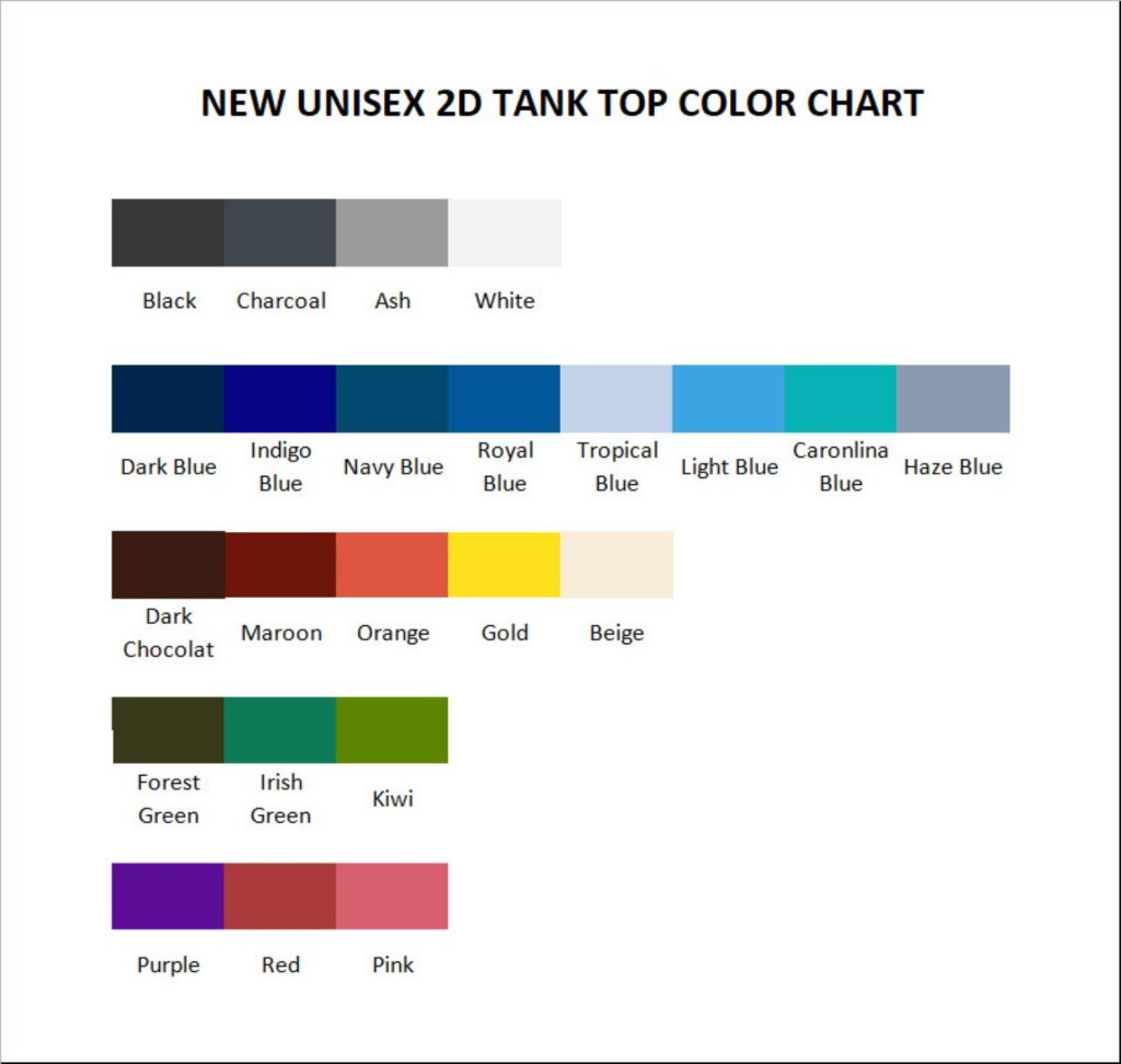 tank top color chart - Wilbur Soot Store