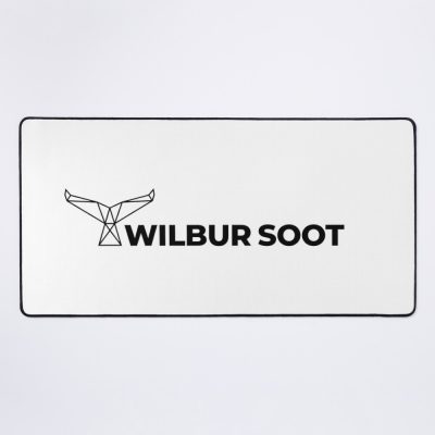 Wilbur Soot Merch New Wilbur Soot Logo Mouse Pad Official Cow Anime Merch